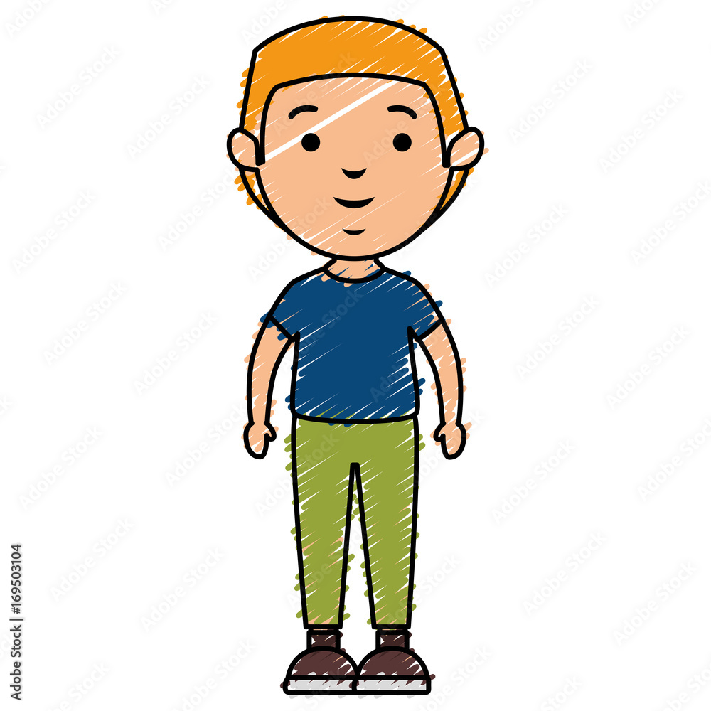 young man avatar character vector illustration design young man avatar character vector illustration design