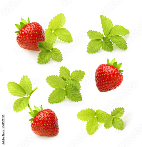 Fototapeta Naklejka Na Ścianę i Meble -  Red berry strawberry