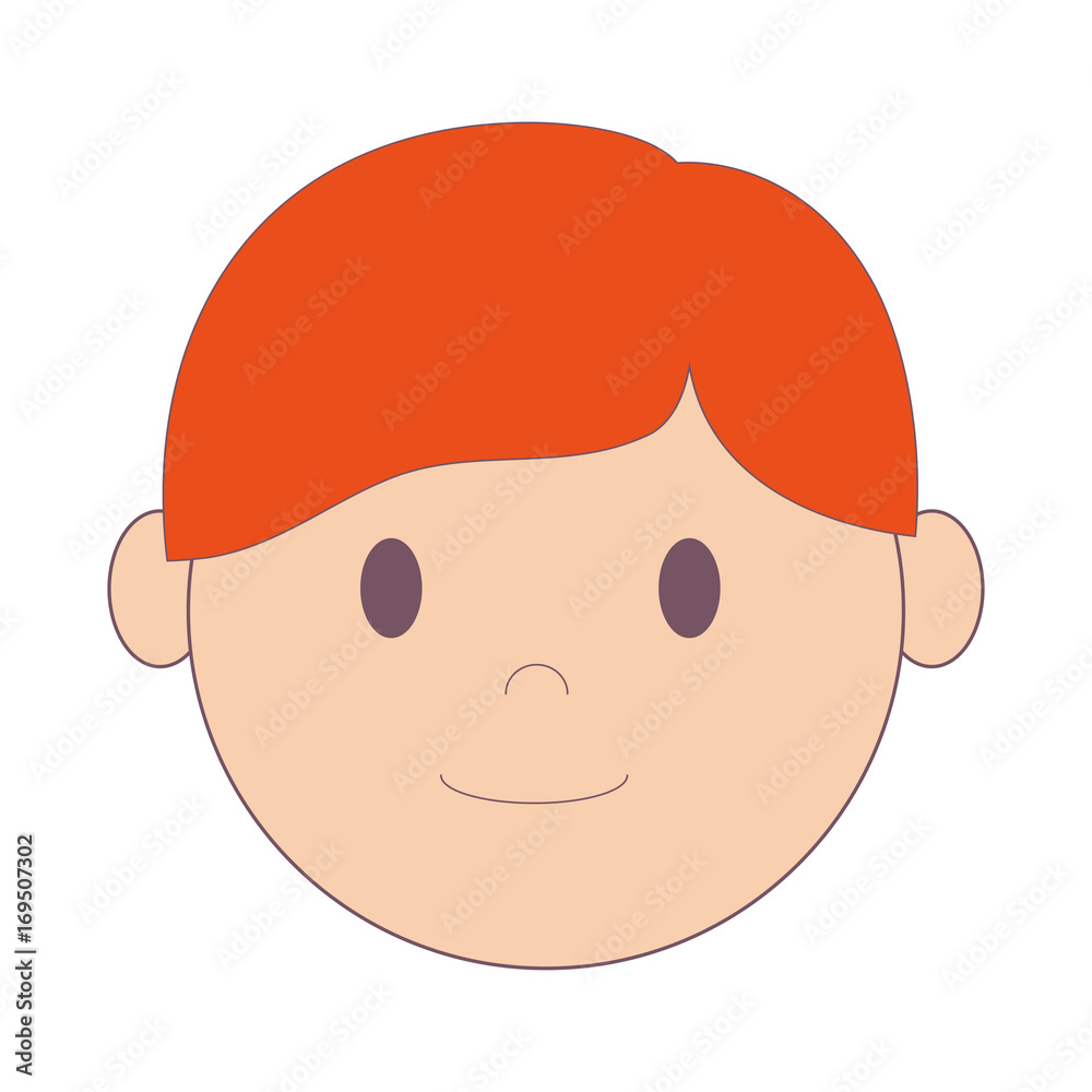 cartoon man face icon over white background vector illustration cartoon man face icon over white background vector illustration