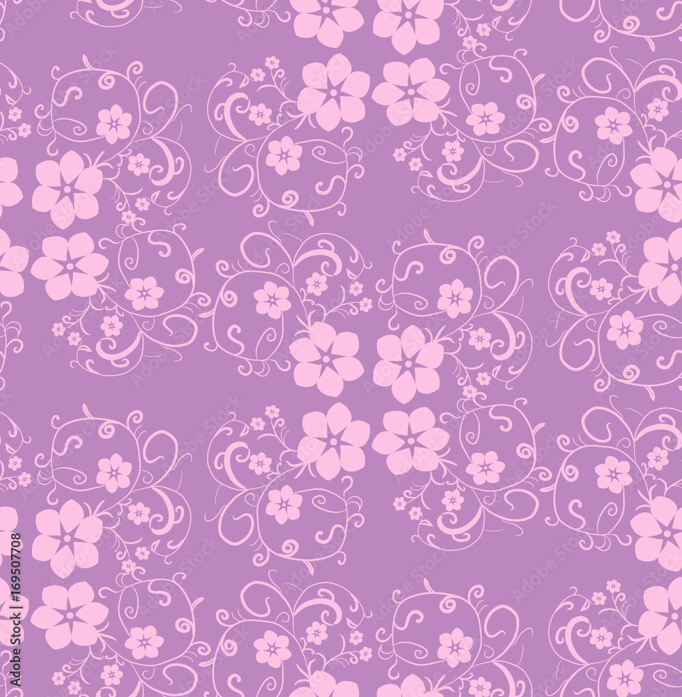 background with a pattern flowers, seamless background with a pattern flowers, seamless