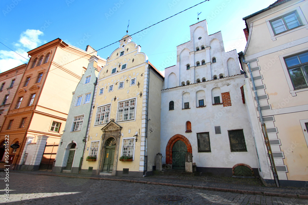 The Three Brothers - Landmarks of Riga / Latvia