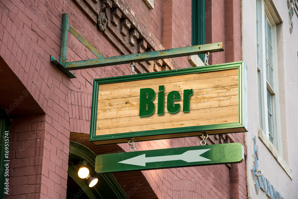 Schild 277 - Bier