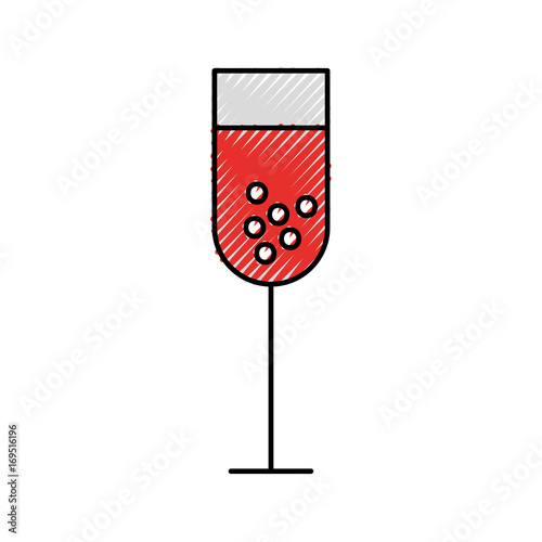 wine cup isolated icon vector illustration design