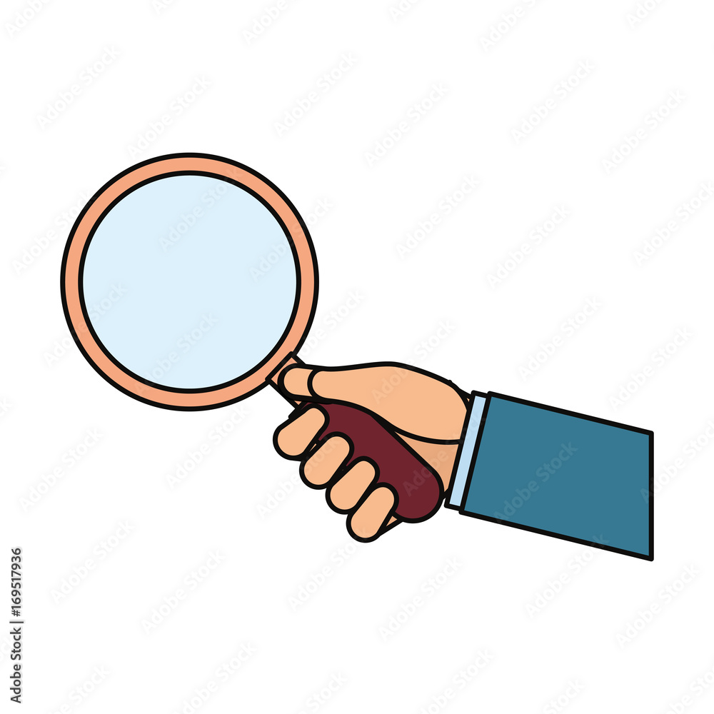 Magnifying glass symbol icon vector illustration graphic design