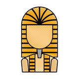 Ancient egyptian tomb icon vector illustration design