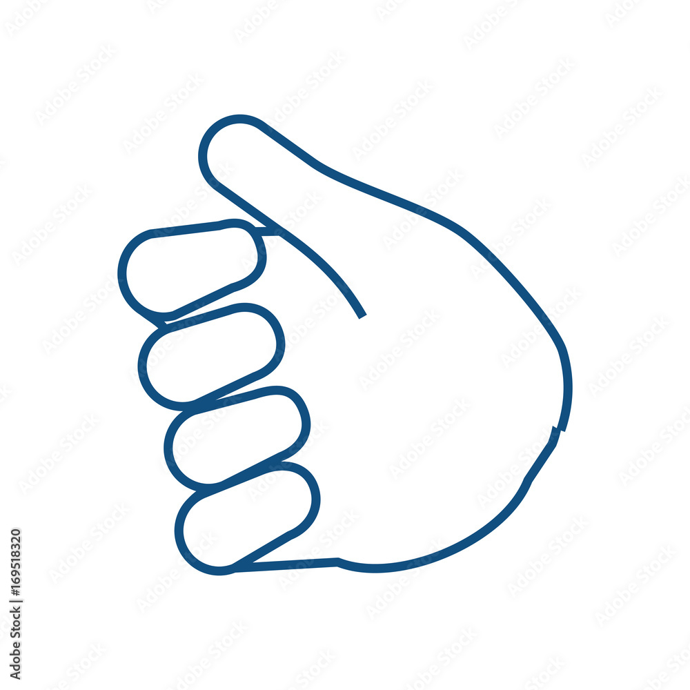 Human hand symbol icon vector illustration graphic design Human hand symbol icon vector illustration graphic design