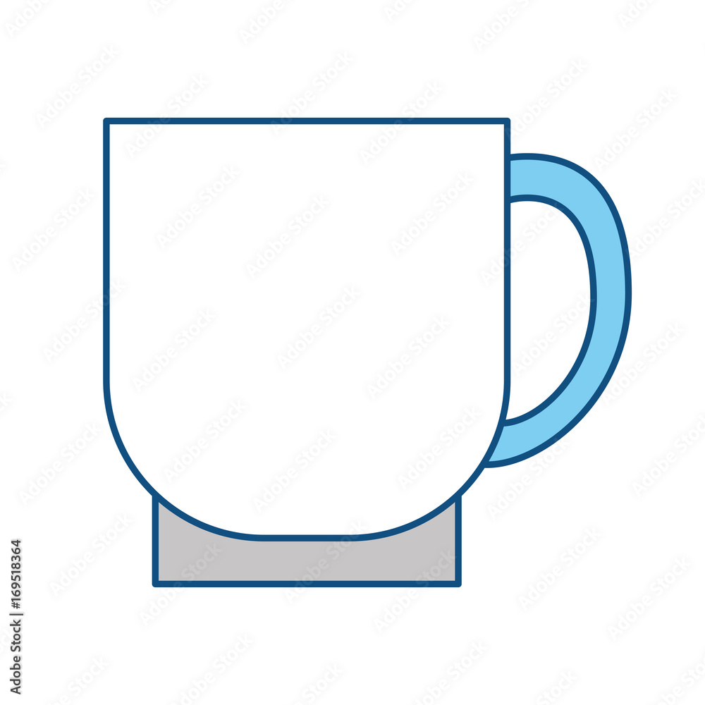 Mug porcelain cup icon vector illustration graphic design Mug porcelain cup icon vector illustration graphic design