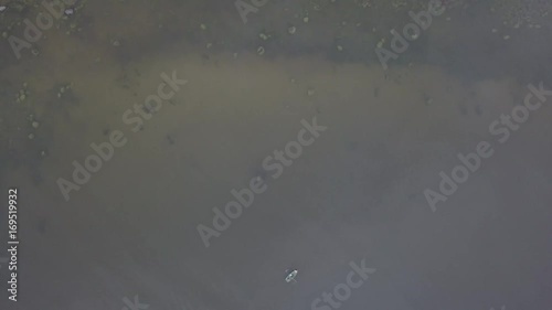 Roja Latvia Baltic Sea Seaside Aerial drone top view 4K UHD video