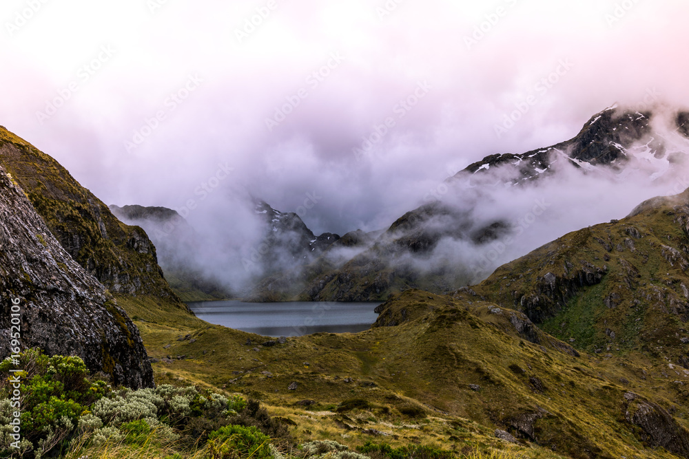 clouds making their way, New Zealand clouds making their way, New Zealand