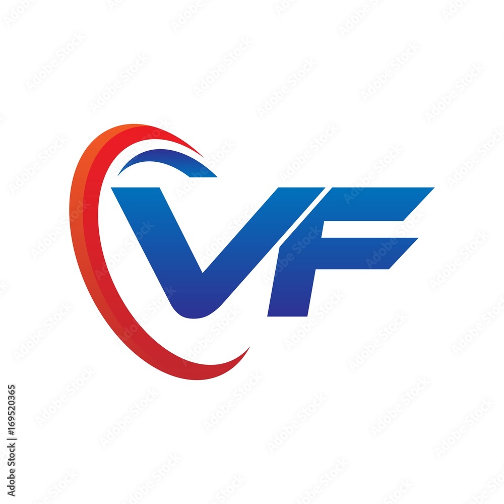 modern dynamic vector initial letters logo va with circle swoosh red blue modern dynamic vector initial letters logo va with circle swoosh red blue