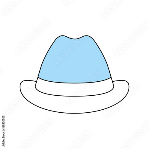 Vintage male hat icon vector,illustration graphic design