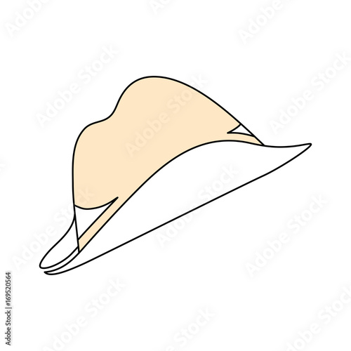 Vintage male hat icon vector,illustration graphic design