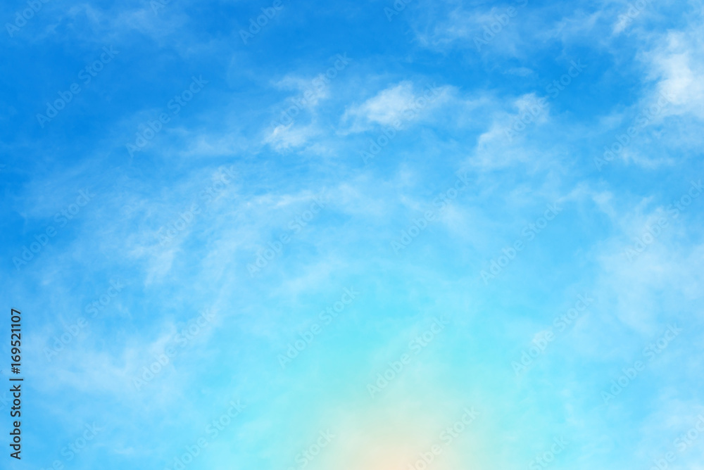 sun and cloud background with a pastel colored
sun and cloud background with a pastel colored