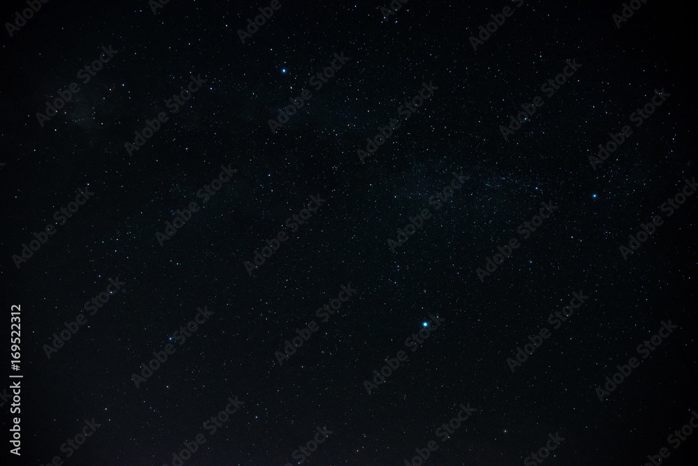 Dark night stars texture background.