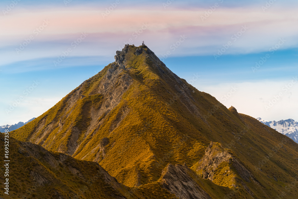 Edge of the mountain. New Zealand.