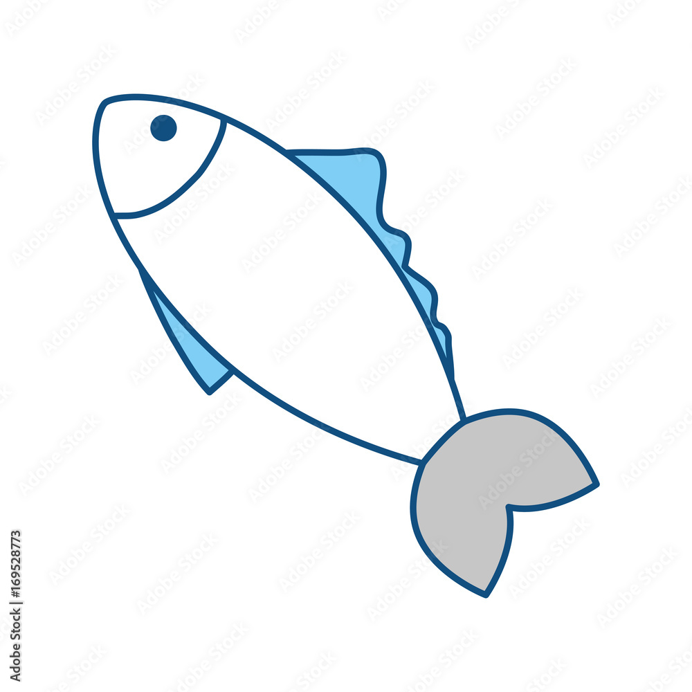 Fish delicious seafood icon vector illustration graphic design Fish delicious seafood icon vector illustration graphic design