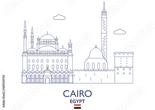 Cairo City Skyline, Egypt