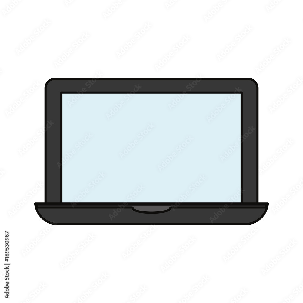 Laptop pc technology icon vector illustration graphic design Laptop pc technology icon vector illustration graphic design