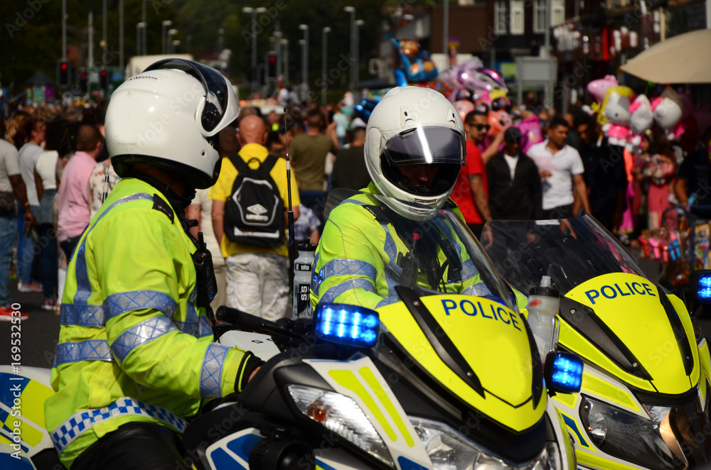 Fototapeta premium police motorcycle