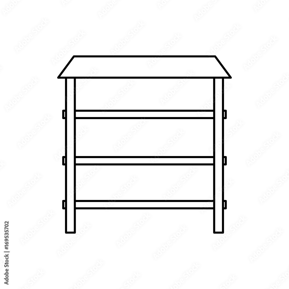 metallic shelf isolated icon vector illustration graphic design metallic shelf isolated icon vector illustration graphic design