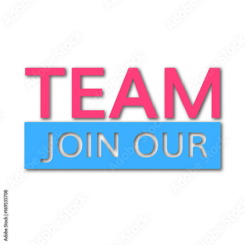 join our team banner vector