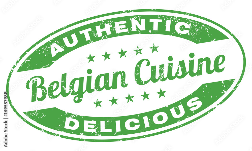 Belgian Cuisine Stamp