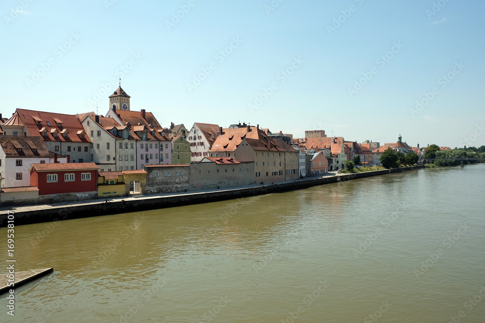 Donau in Regensburg
