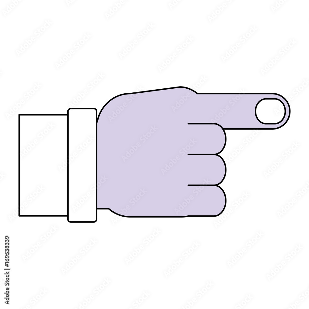 Hand pointing symbol icon vector illustration graphic design Hand pointing symbol icon vector illustration graphic design
