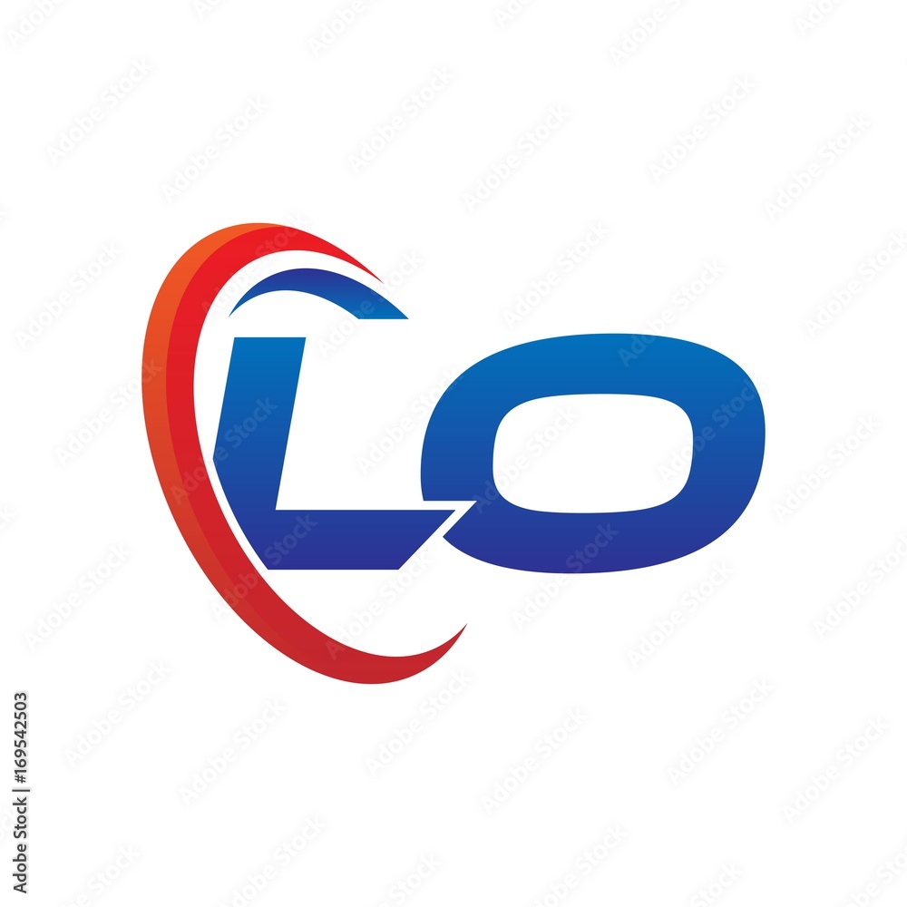 modern dynamic vector initial letters logo lb with circle swoosh red blue modern dynamic vector initial letters logo lb with circle swoosh red blue