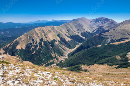 Sibilla Mountain Landscape