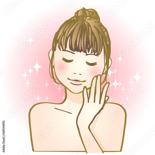美肌女子