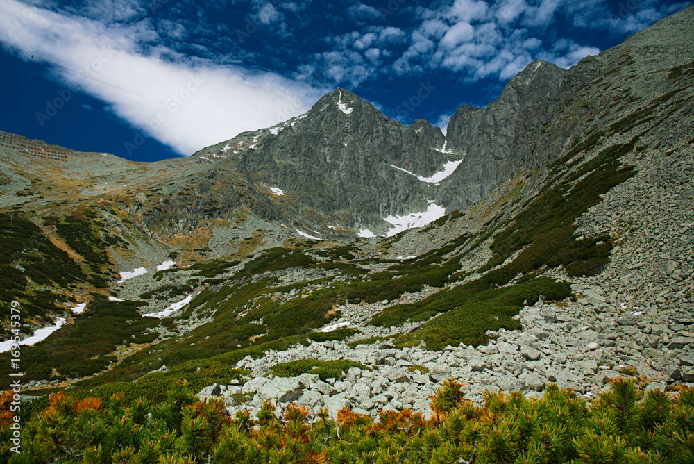 Lomnica Peak High Tatras mountains of Slovakia Lomnica Peak High Tatras mountains of Slovakia