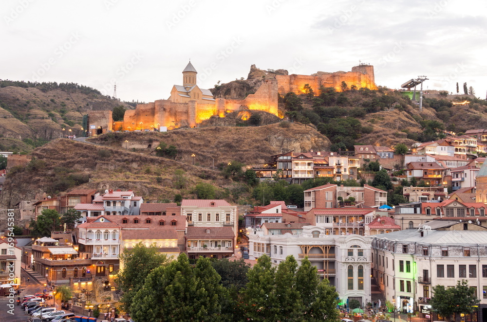 View on Tbilisi, Georgia