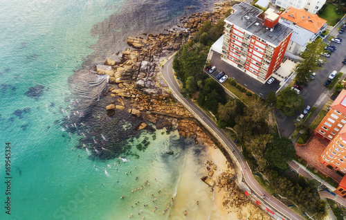 Photography D Manly Beach swimmers House Vert
