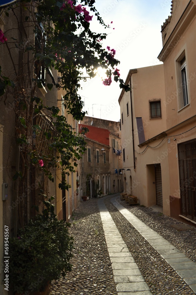 Gasse in Italien