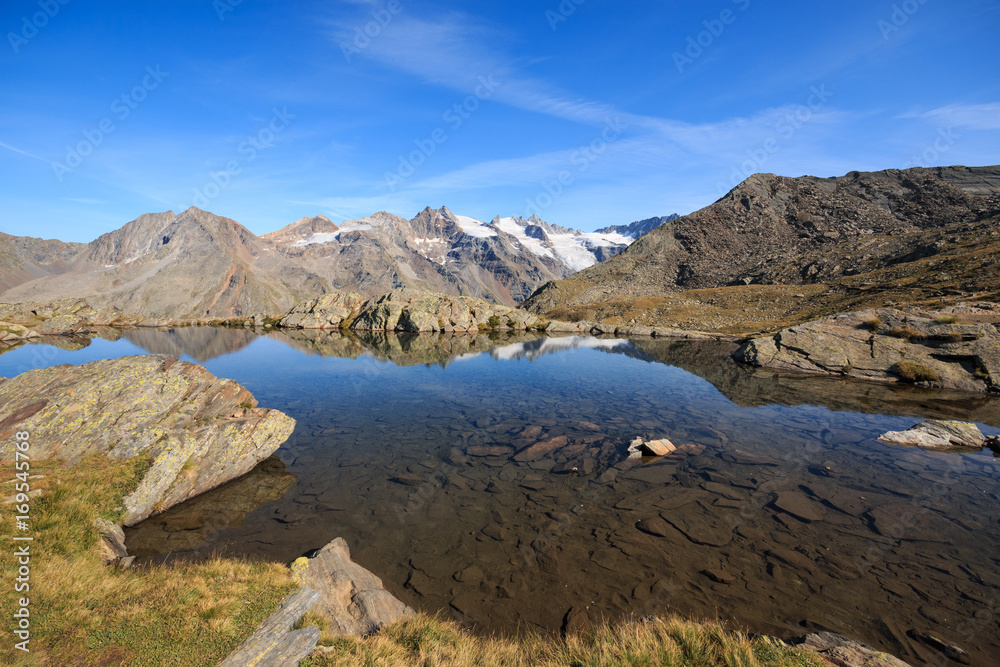 laghetto del Lauson, in alta Valnontey - Parco Nazionale del Gran Paradiso