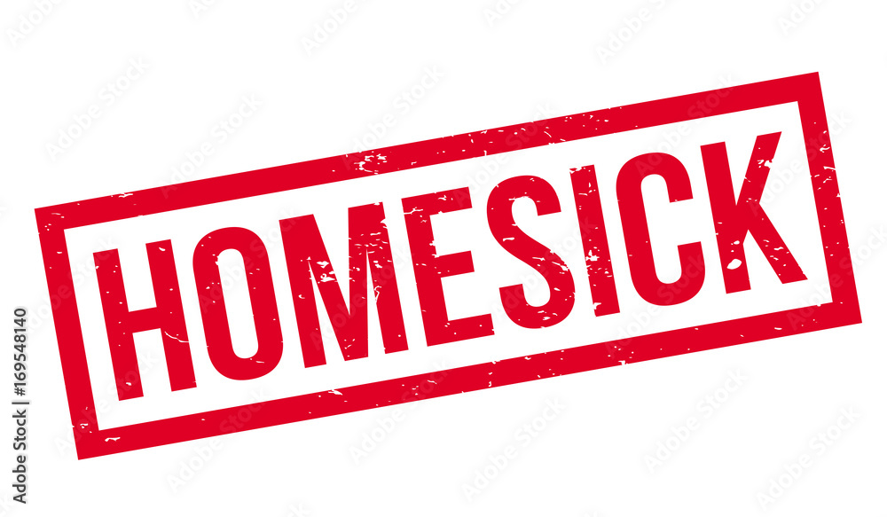 Homesick rubber stamp. Grunge design with dust scratches. Effects can be easily removed for a clean, crisp look. Color is easily changed. Homesick rubber stamp. Grunge design with dust scratches. Effects can be easily removed for a clean, crisp look. Color is easily changed.