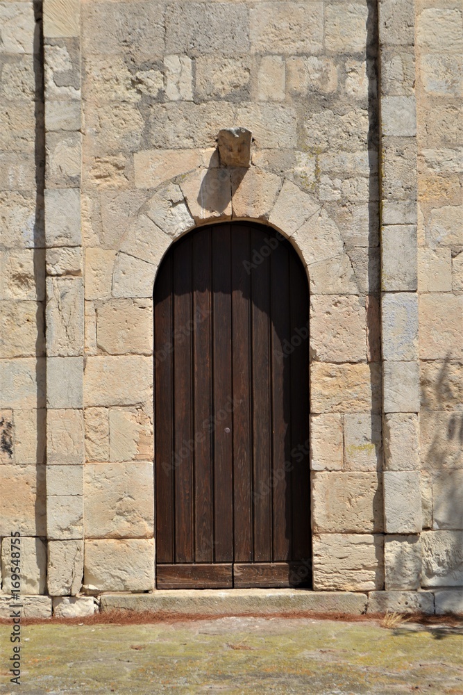 Tür einer Kirche