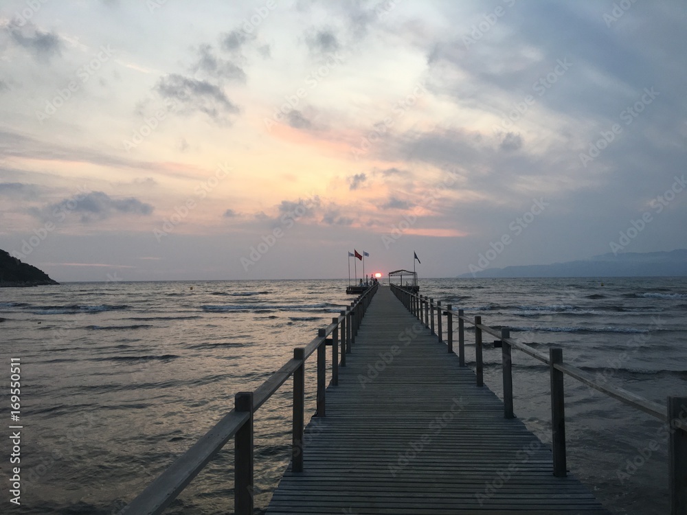 Sunset Pier - Turkey