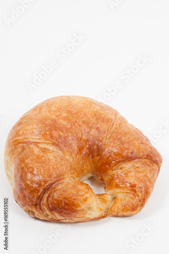 Isolated fresh Croissant