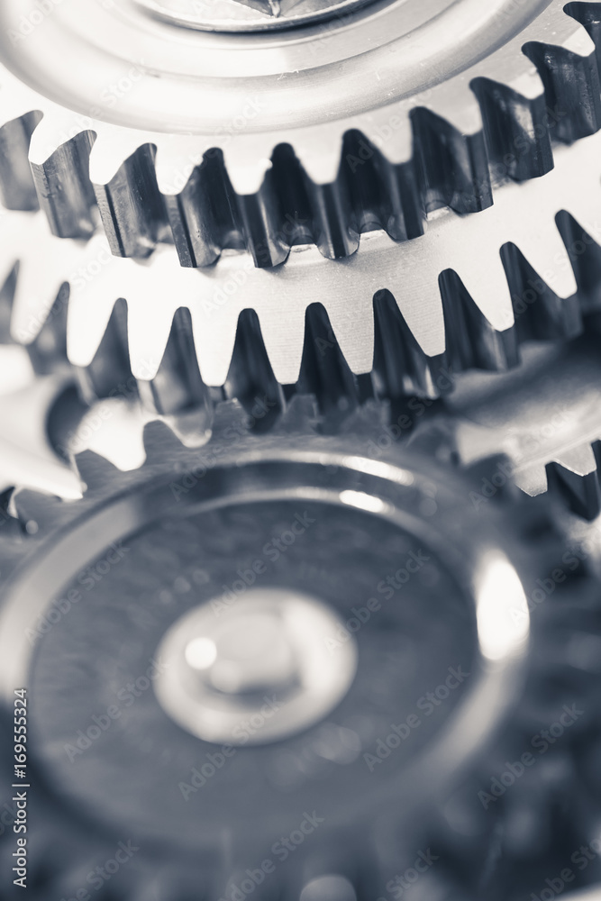 engine gear wheels, industrial background engine gear wheels, industrial background