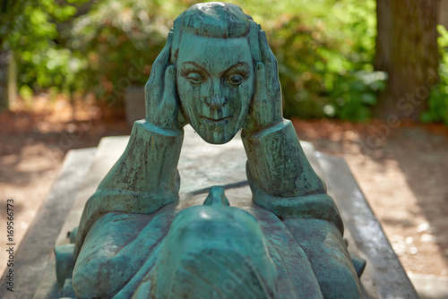 Pere Lachaise cemetery, Paris, France