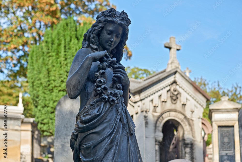 Pere Lachaise cemetery, Paris, France