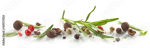 Obraz  z motywem various herbs and spices