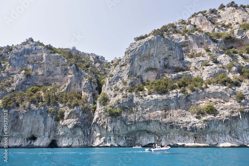 Italien Sardinien Felsenküste