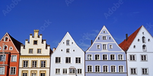 Historische Altstadt von LANDSBERG / LECH ( Bayern 