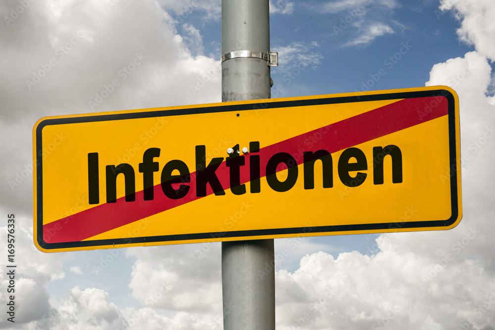 Schild 244 - Infektionen