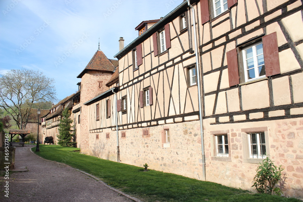 Riquewihr, Route des vins d'alsace, france