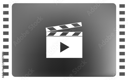 Media player icon vector illustration