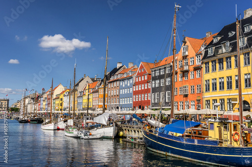 Nyhavn in central Copenhagen Denmark © gb27photo